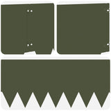 Lawn Edging 10 pcs metal 8008314
