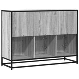 Sideboard Grey Sonoma 100x35x76 cm Engineered Wood 849032