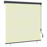 Outdoor Roller Blind 160x250 cm Cream 145977