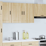 Kitchen Wall Cabinet Porto Sonoma Oak Engineered Wood 854070