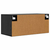 Wall Cabinet Wall-Mounted Black oak 80 x 36.5 x 35 cm 8009819