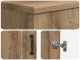 3 Piece Bathroom Cabinet Set UTRECHT Artisan Oak 3417494