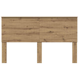 Headboard with Headboard Artisan Oak 160 cm Engineered wood 887746