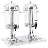 Double Juice Dispenser Stainless Steel 2 x 8 L 50532