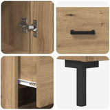 Highboard Artisan Oak 34.5 x 34 x 180 cm Engineered Wood 3415834