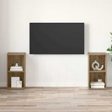 TV Cabinet Set Wall-mounted 2 pcs Artisan Oak 37 x 35 x 72 cm 3393560