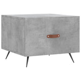 Coffee Tables 2 pcs Concrete Grey 50x50x40 cm Engineered Wood 829341