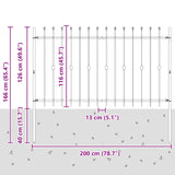 Spike Fence Asten Black 42030083