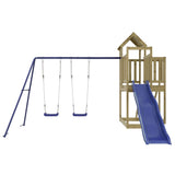 Outdoor Playset Impregnated Wood Pine 3155845