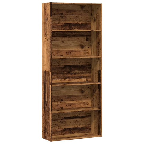 Book Cabinet Old Wood 80x30x189 cm Engineered Wood 3314676
