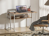 80 cm Drop Leaf Writing Work Desk - Natural Wood Finish T3398P343023