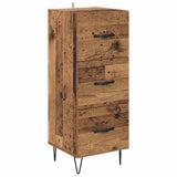 Highboard Old Wood 34.5 x 34 x 90 cm Engineered Wood 3402723
