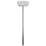 Garden Lamp Post 3 Lamps 220 cm 40389