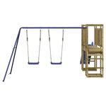 ZNTS Outdoor Playset Impregnated Wood Pine 3155962