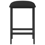Bar Stool 2 pcs Black 40 x 32 x 74 cm Engineered Wood 8006174