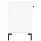 Shoe Bench White 102x35x55 cm Engineered Wood 829740