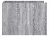Bedside Cabinet Grey Sonoma 45x50x50 cm Engineered Wood 848302