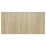 7 Piece TV Cabinet Set Sonoma Oak Engineered Wood 3078976