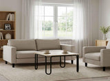 Coffee Table Sonoma Oak 100 x 100 x 45 cm Engineered Wood 8007738