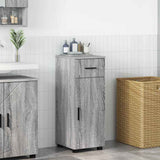 Bathroom Cabinet with Drawer Grey Sonoma 30 x 35 x 80 cm 883330