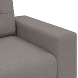 ZNTS 3 Piece Sofa Set with Cushions in Taupe Fabric 3324634