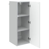 Wall-Mounted Cabinet White 33 x 34.5 x 90 cm Engineered Wood 897905