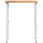 Workbench Light Brown 80x60x cm Solid Wood Oak 3309718