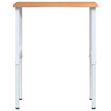 Workbench Light Brown 80x60x cm Solid Wood Oak 3309718