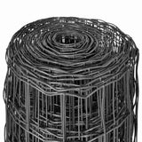 Euro Fence Steel 10x1 m Grey 142520