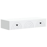 Wall-Mounted Side Table Wall-mounted White 87.5 x 34.5 x 17 cm 898155
