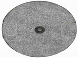 Parasol Base Black Granite and Stainless Steel 20 kg 45068