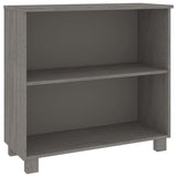 Sideboard HAMAR Light Grey 85x35x80 cm Solid Wood Pine 340503