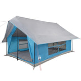 Camping Tent 5-Person Blue Waterproof 4009540