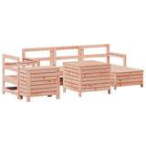 ZNTS 7 Piece Garden Sofa Set Solid Wood Douglas Fir 3250538