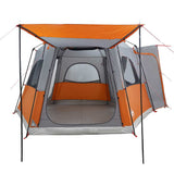 Car Tent 4-Person Grey and Orange Waterproof 4009493