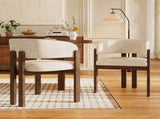 Set of 2, solid wood chairs, dining chairs, suitable for homes, restaurants, living rooms, and N606P403875B