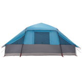 Family Tent with Rainfly Water-resistant 6-Person Blue 42042203