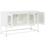 TV Cabinet White 100.5x39x60.5 cm Cold-rolled Steel 853343