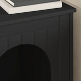 Cat House Black 53 x 52 x 62 cm Engineered Wood 8000708