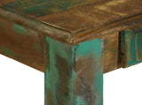 Writing Desk Brown 112 x 55 x 76 cm Solid Reclaim Wood 358877