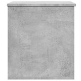 Storage Box Concrete Grey 60x42x46 cm Engineered Wood 840656