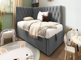 Daybed Upholstered Bed with 3FT Single Sofa Bed 90 x 190 cm, Ottoman Bed with Hydraulic N601P343711G