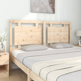 Bed Headboard 155.5x4x100 cm Solid Pine Wood 817945