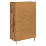 Highboard Old Wood 69.5 x 31 x 115 cm Engineered Wood 882559
