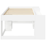 Kids'Bed Frame with Storage White 98.5 x 200 cm 3422611