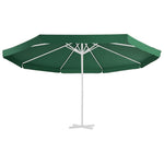 ZNTS Replacement Fabric for Outdoor Parasol Green 500 cm 312539