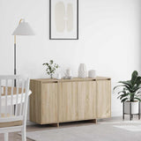 Sideboard Sonoma Oak 135 x 41 x 75 cm Engineered Wood 3333888
