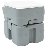 Camping Toilet Grey 41.5 x 36.5 x 42 cm Plastic 42001429
