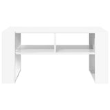 Coffee Table White 92 x 49.5 x 45 cm Engineered Wood 8000108