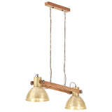Industrial Hanging Lamp 25 W Brass 109 cm E27 320526